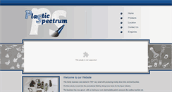 Desktop Screenshot of plasticspectrum.co.za